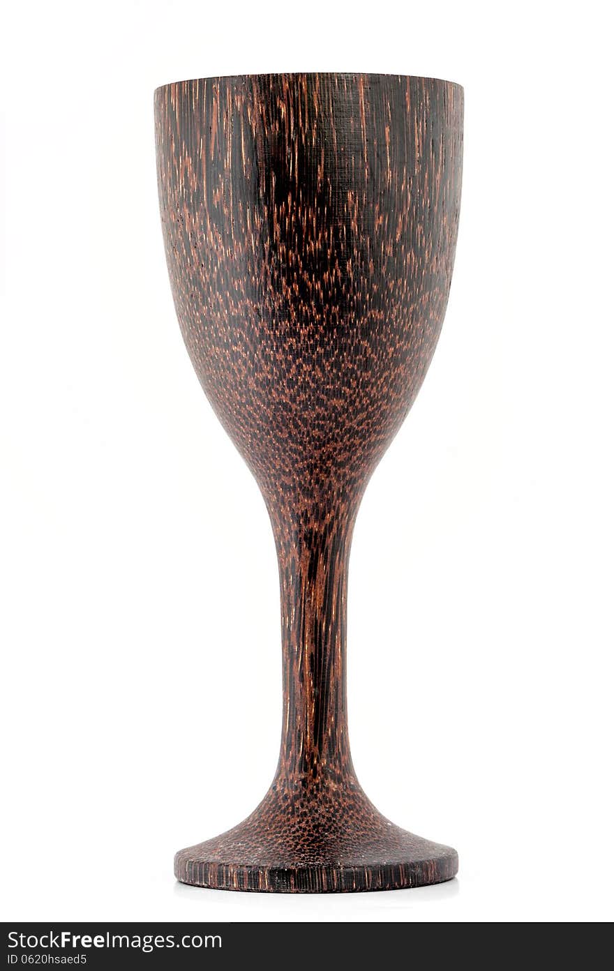 Glass wine wood