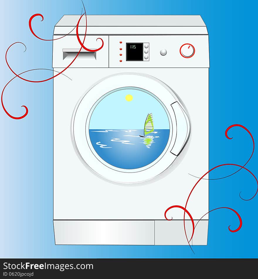 Modern noiseless washing