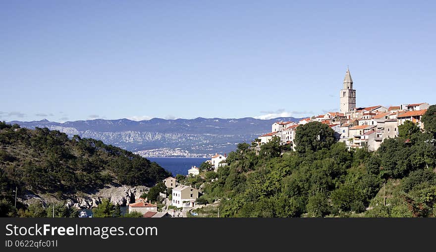 View On The Croatian Coast