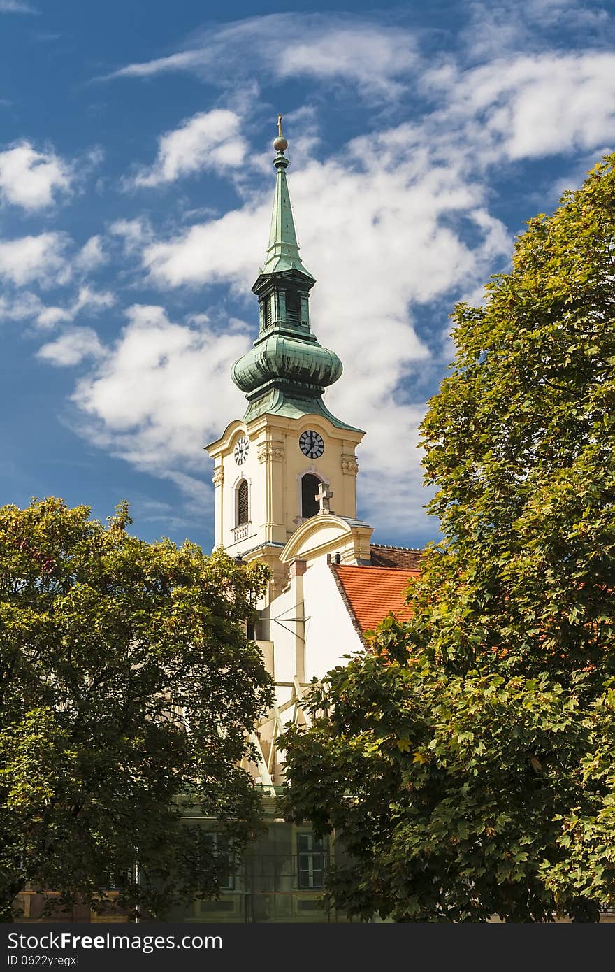 Parish of Saint Catherine of Alexandria in Thabane. Budapest. Hungary