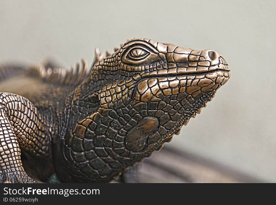 Reptile Statue