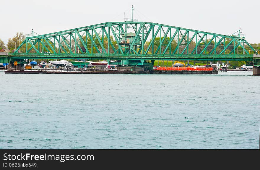 Bridge To Michigan Island