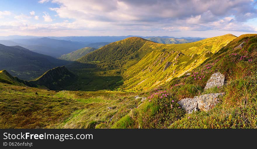 Mountain panorama