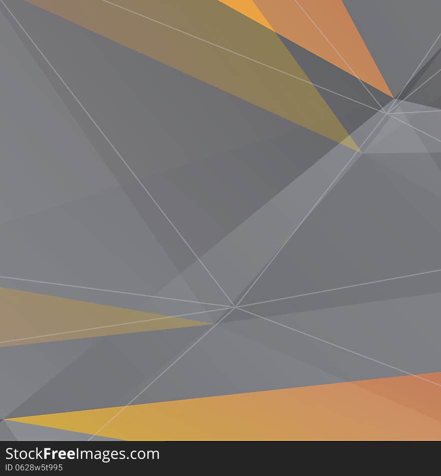 Abstract triangle vector background