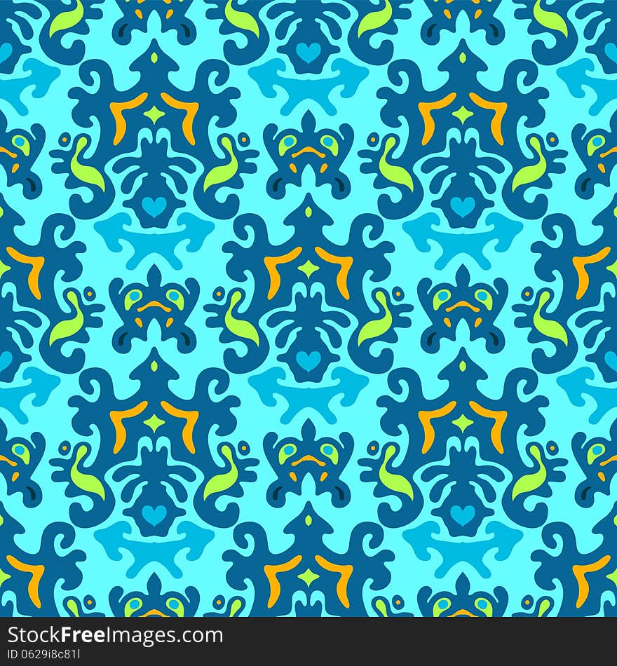 Abstract seamless pattern