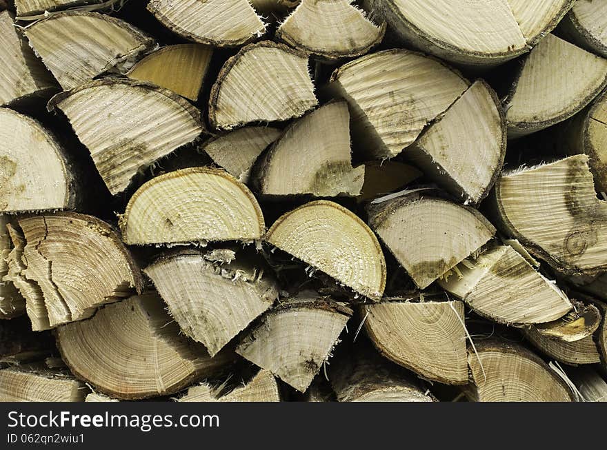 Wooden logs