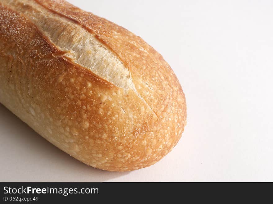 Closeup of a loaf of French bread from bakery. Closeup of a loaf of French bread from bakery