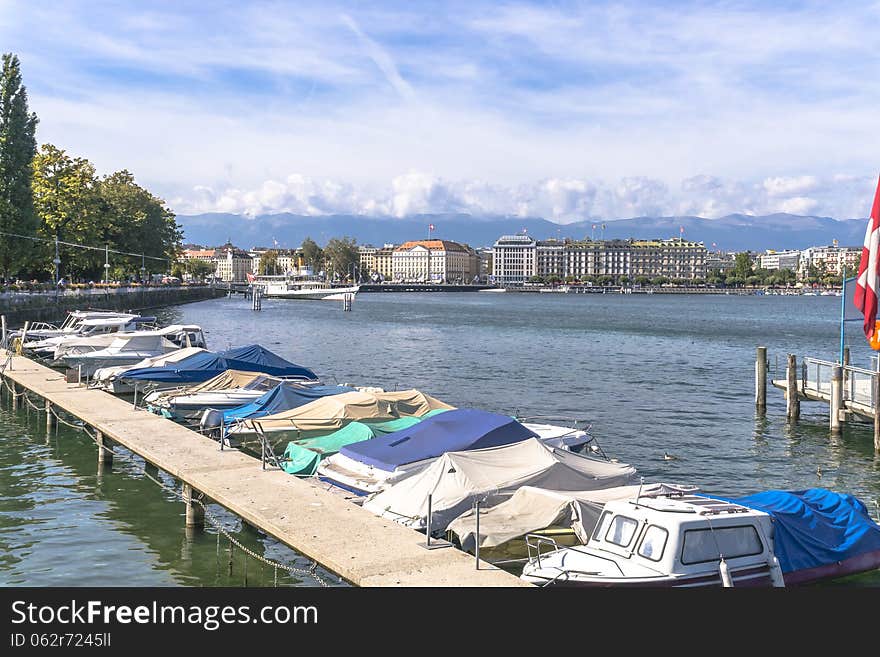 Lake in geneva