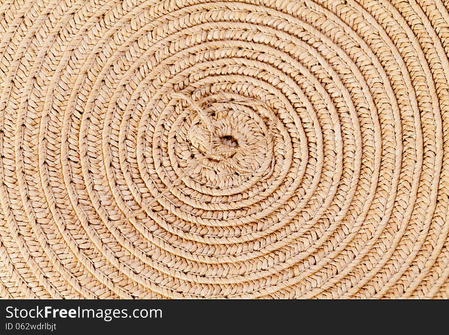 Close-up of knitted wool texture