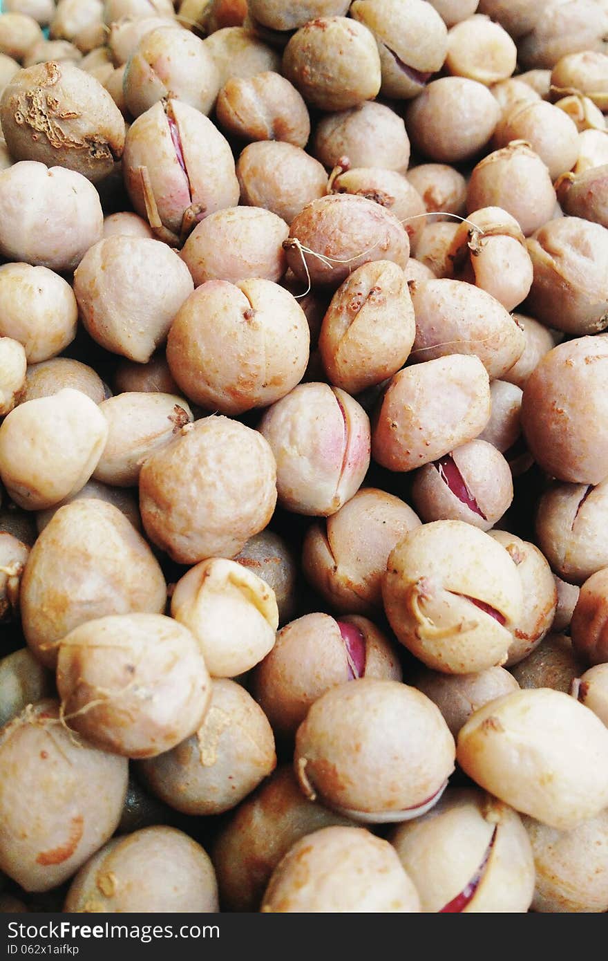 Boiled Bambara Groundnut