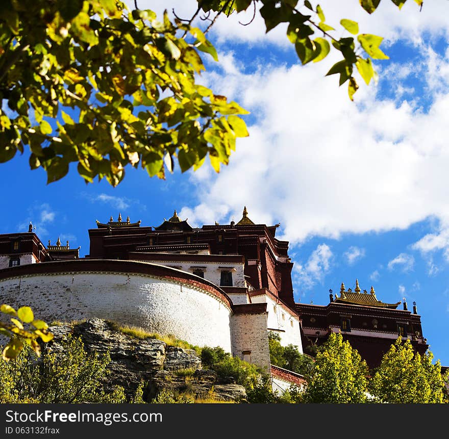 A Corner Of The Potala Palace