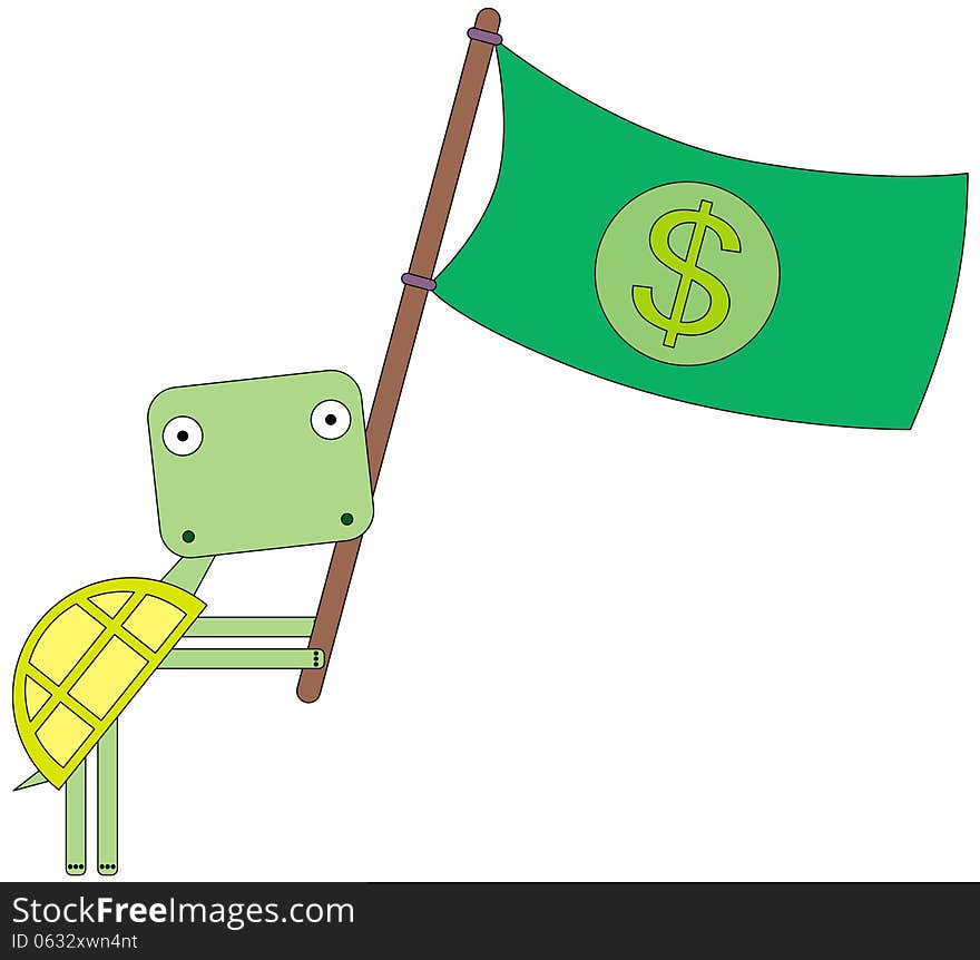 Turtle s flag