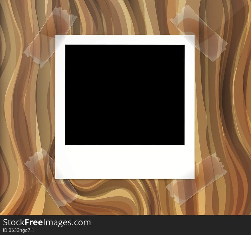 Polaroid abstract vector illustration background eps10