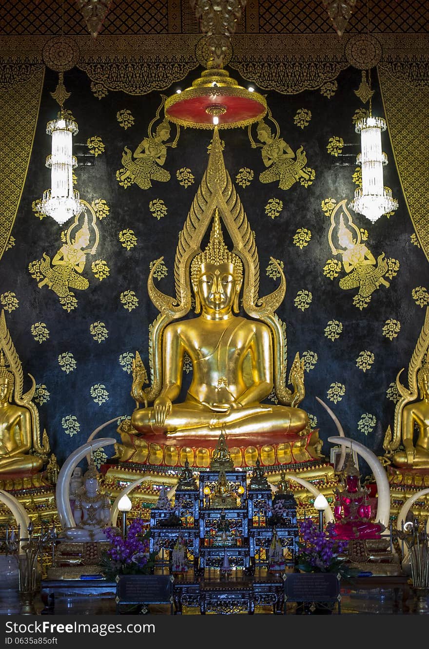 Buddha statue asian thailand zen