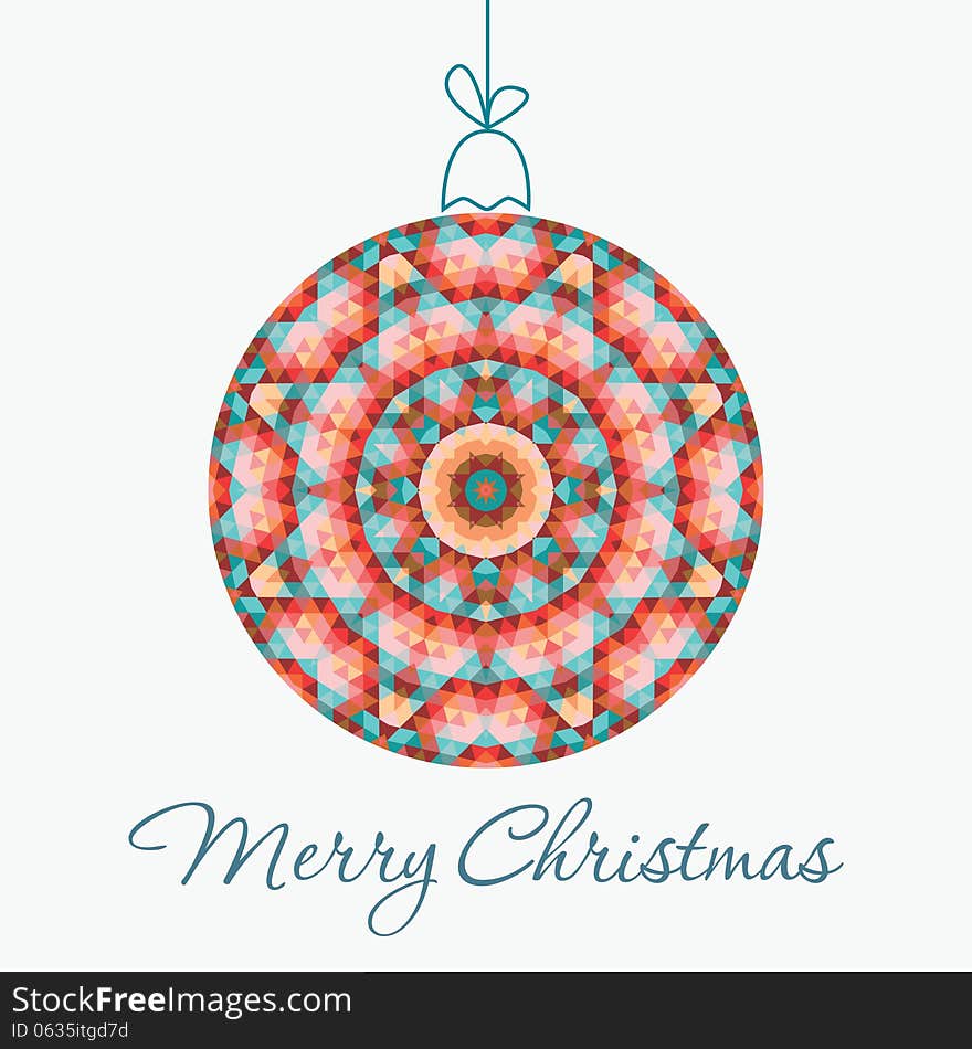 Merry Christmas Greeting Card