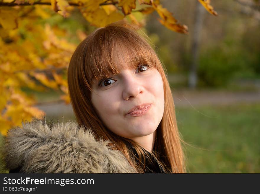 Cute Red-haired Girl