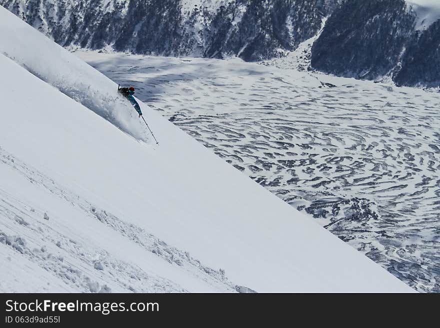 Freeride in Chile