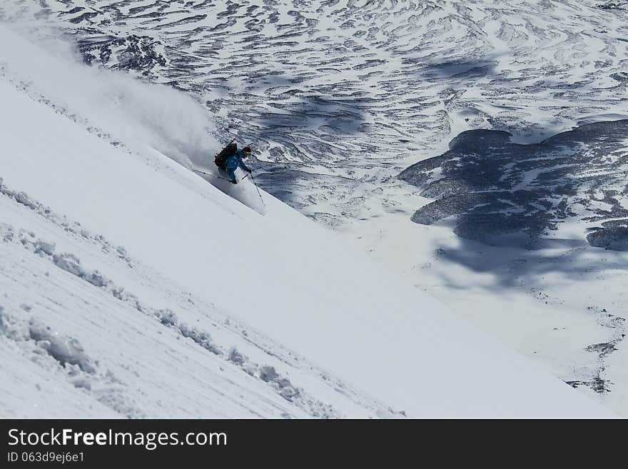 Freeride in Chile