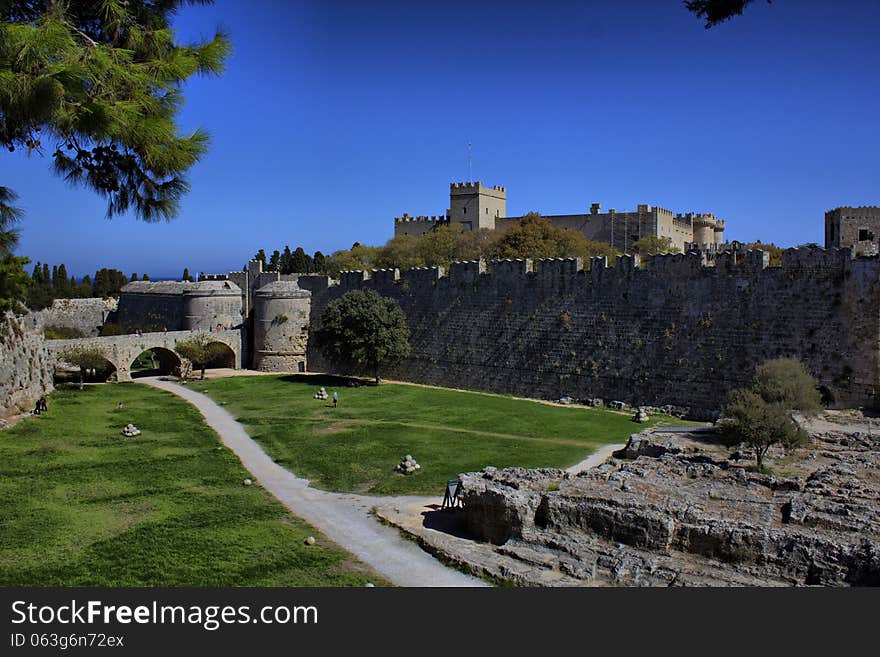 The fortifications of Rhodes