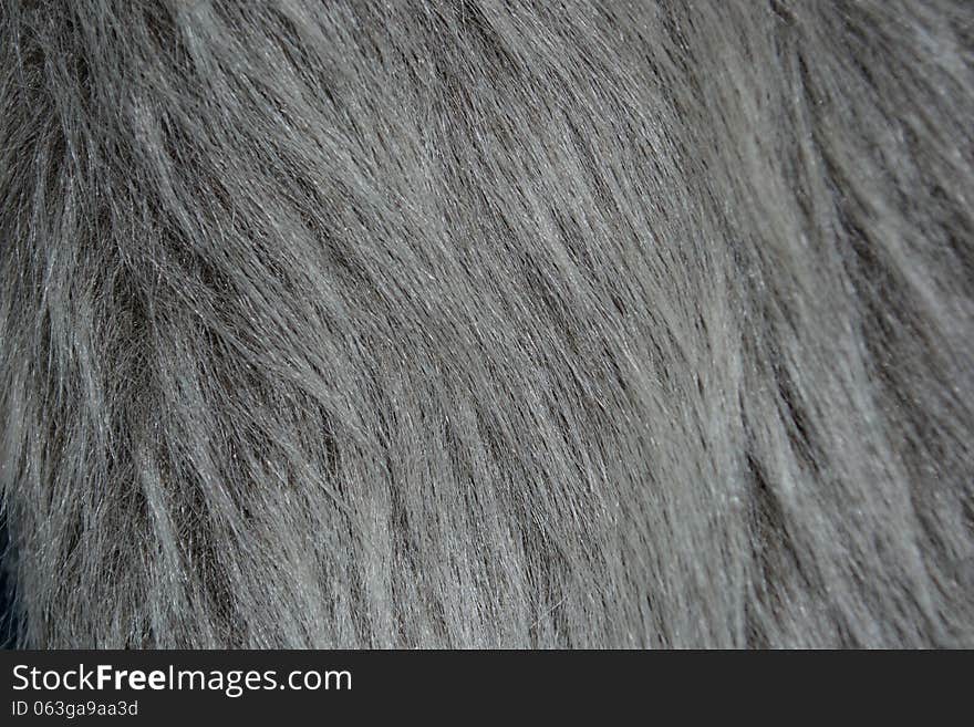 Close up fur texture to background