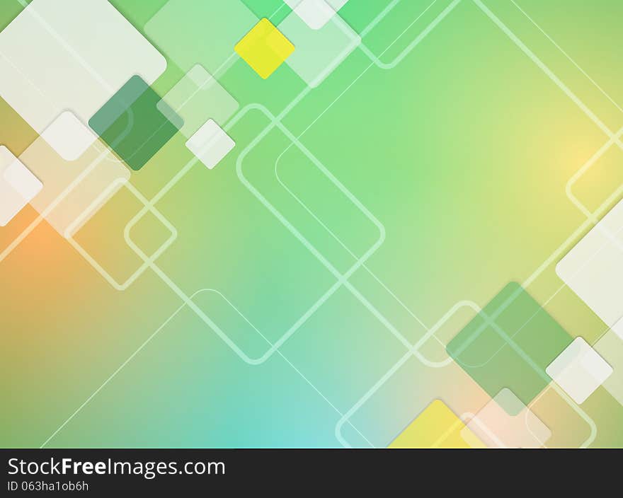 Vector Background With Geometric Elements