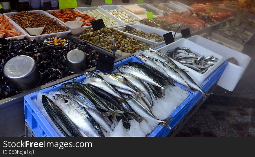 Showcase Of Seafood