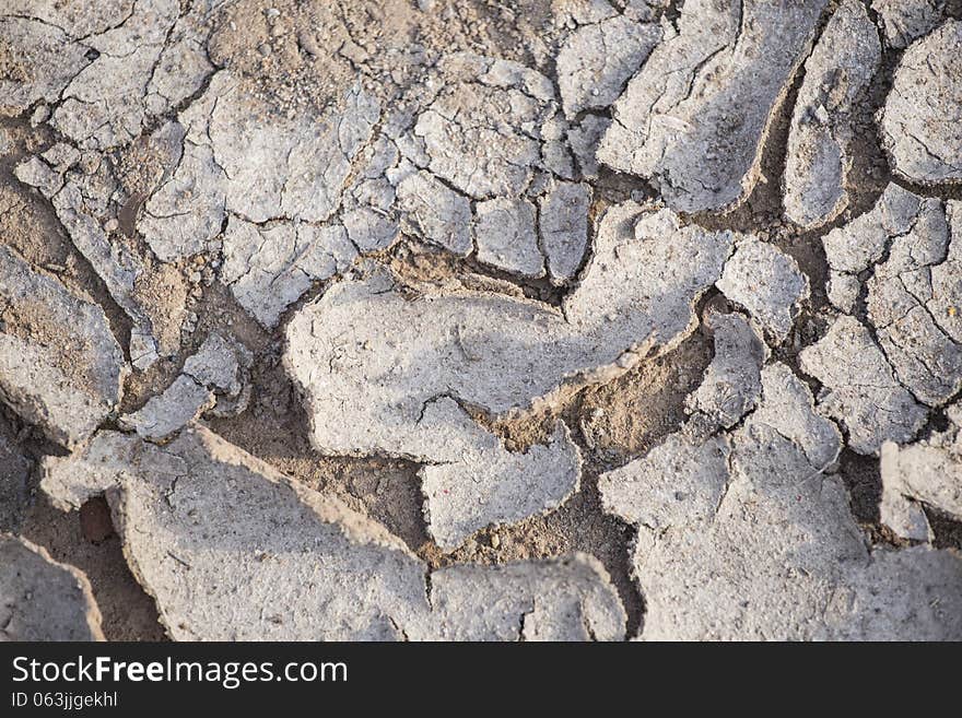 Drought abstract background texture