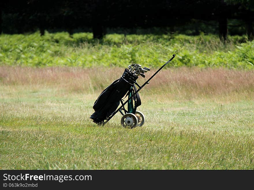 Golf Trolley.