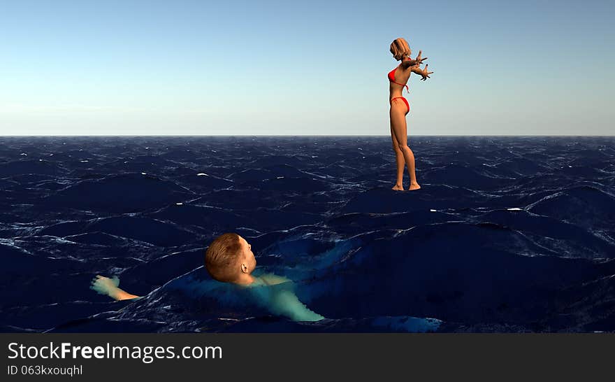 Walking on water