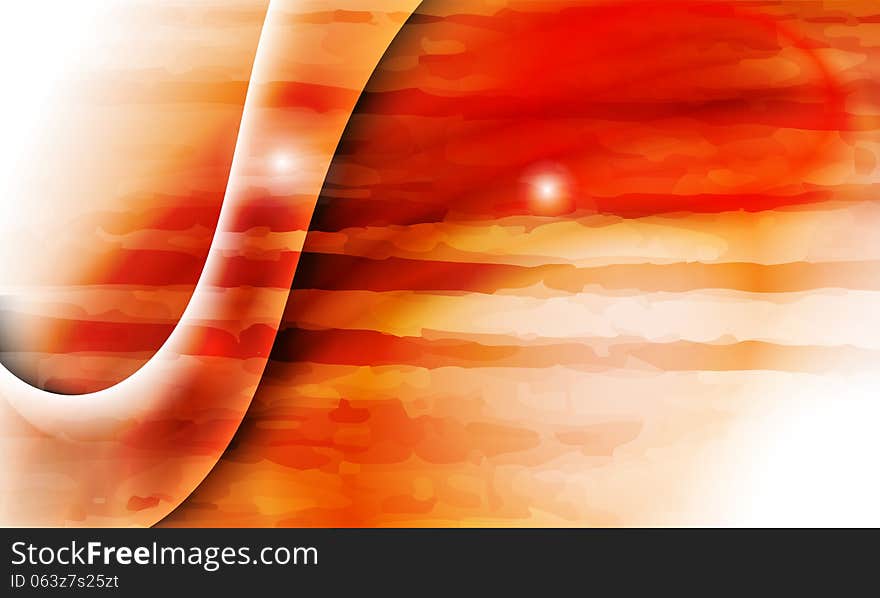 Red and yellow vector abstract background