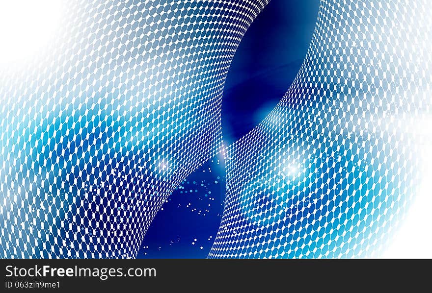 Blue abstract background