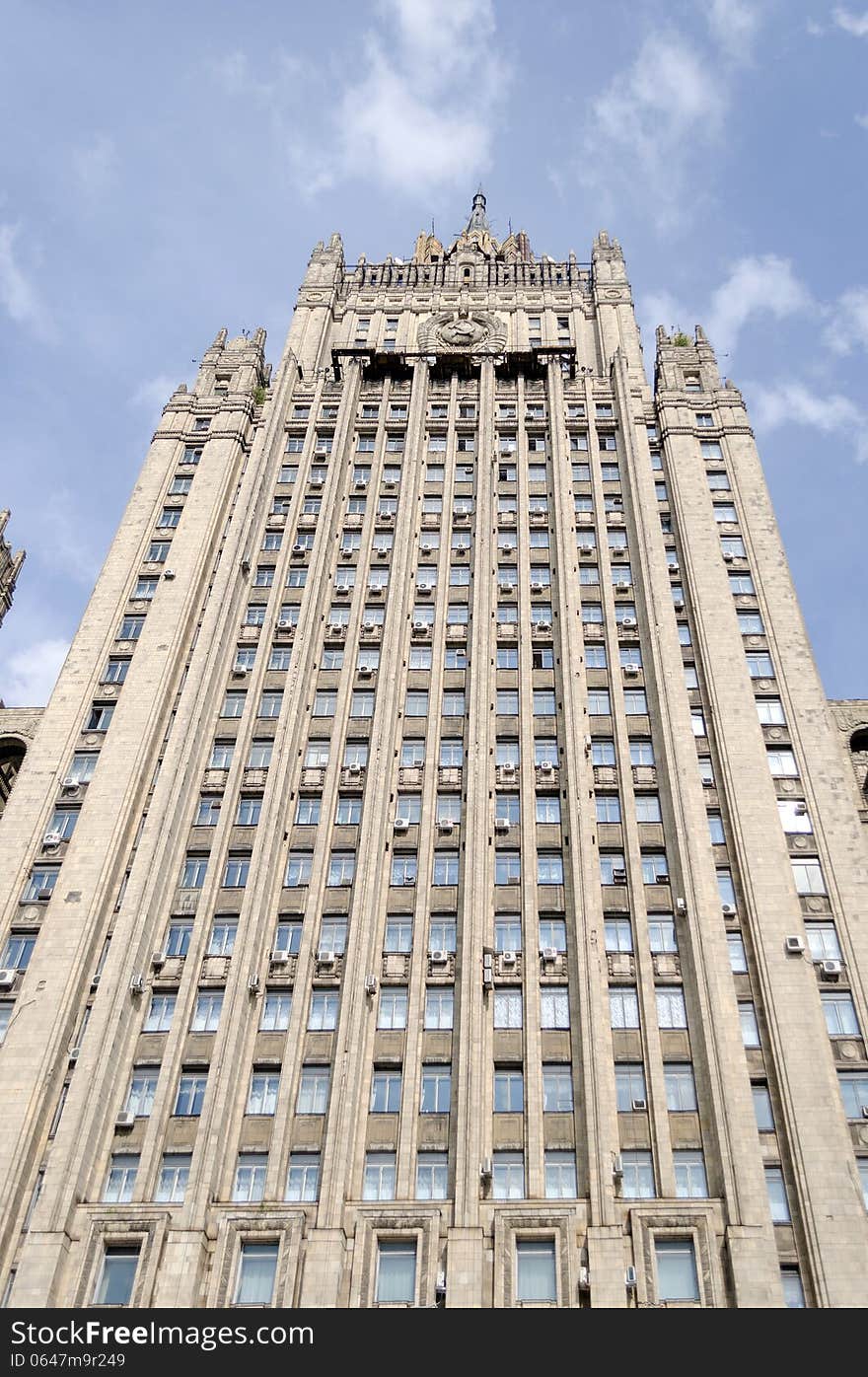 The Building Of The Ministry Of Foreign Affairs Of The Russian Federation