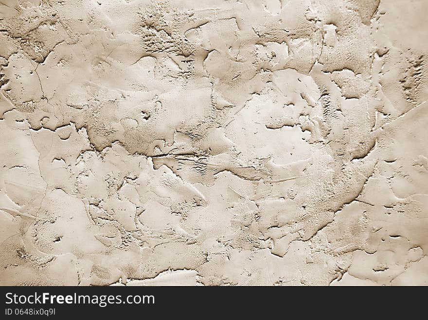 Beige textured plaster look background for artistic purposes. Beige textured plaster look background for artistic purposes