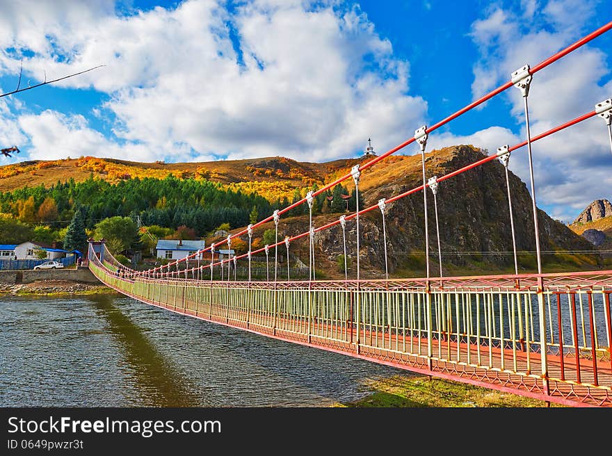 The chain bridge