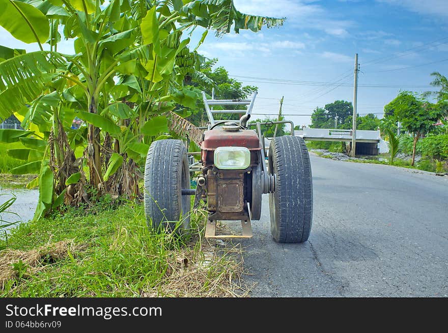 Vehicles used in agriculture.