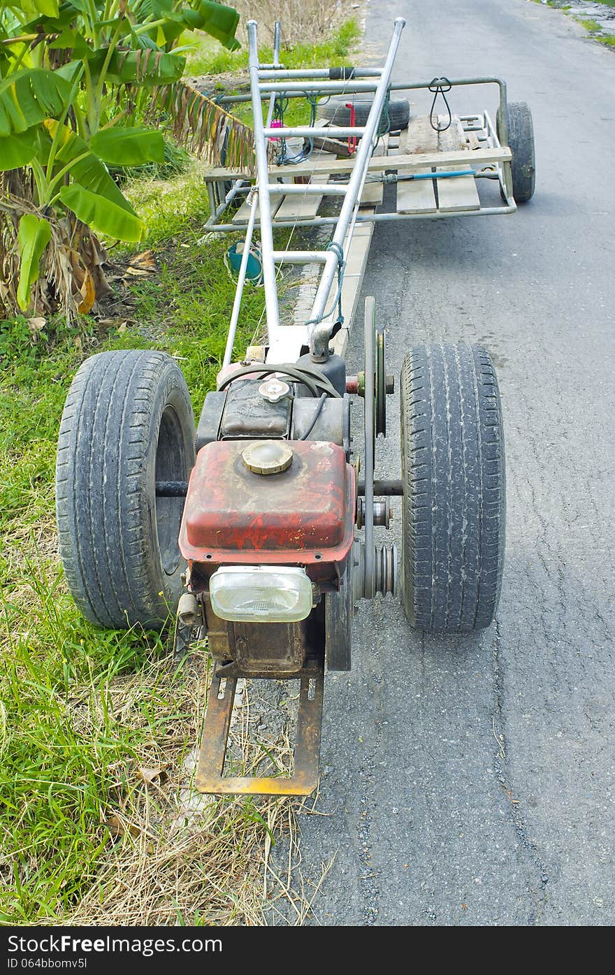 Vehicles used in agriculture.