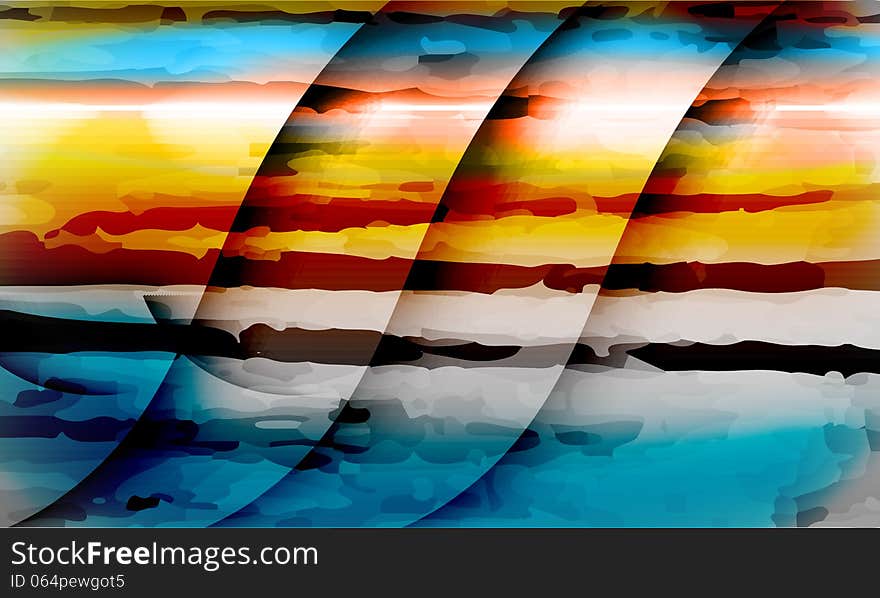 Colored vector abstract background