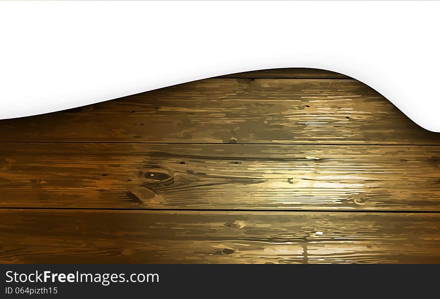 Vector abstract background with wood pattern