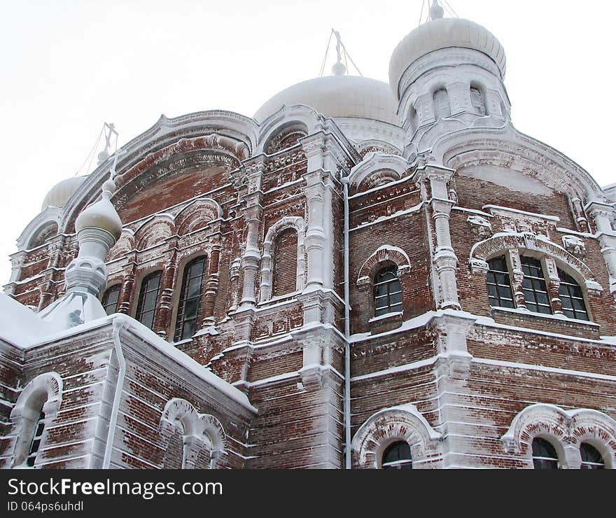 Russian church Belogorsky Monastery