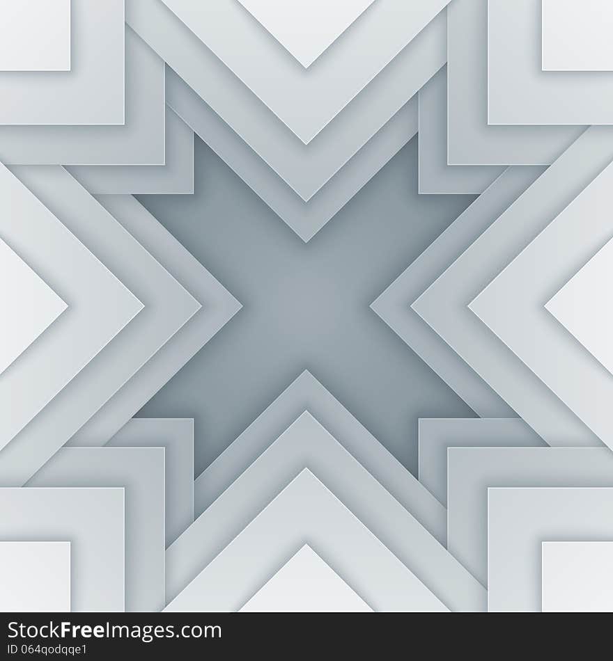 Abstract white and gray triangle shapes background. RGB EPS 10 illustration