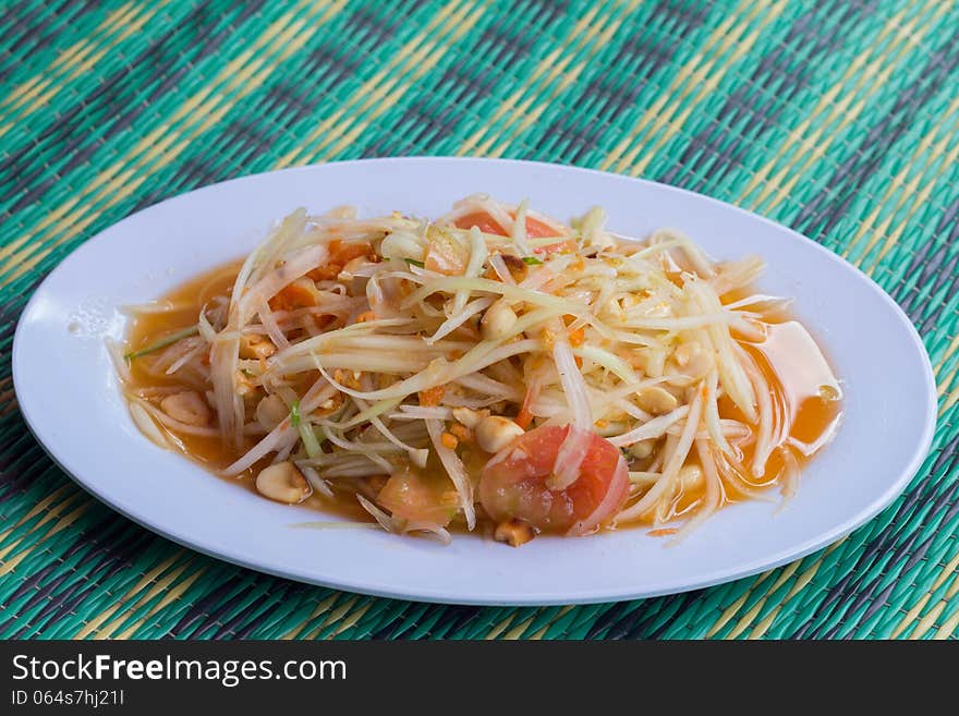 Papaya salad