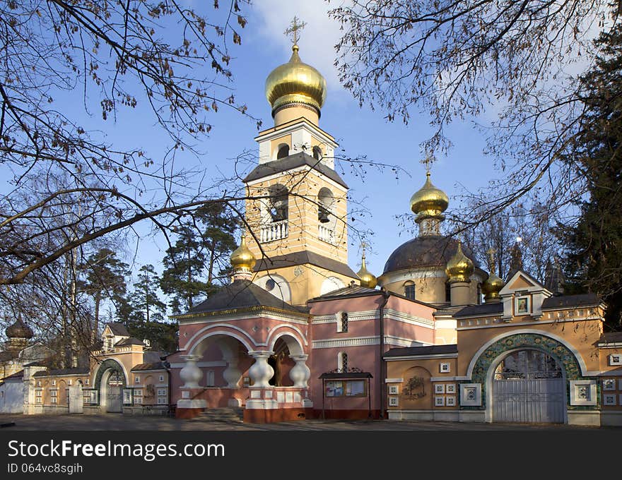 Russia. Temple Of The Saviour-Transfiguration