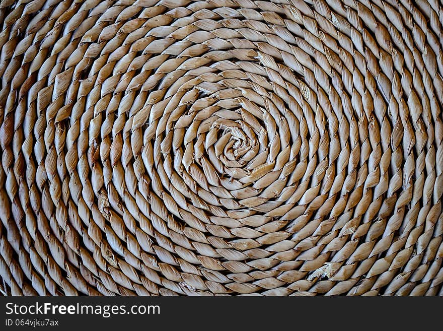 Knitted Spiral Texture