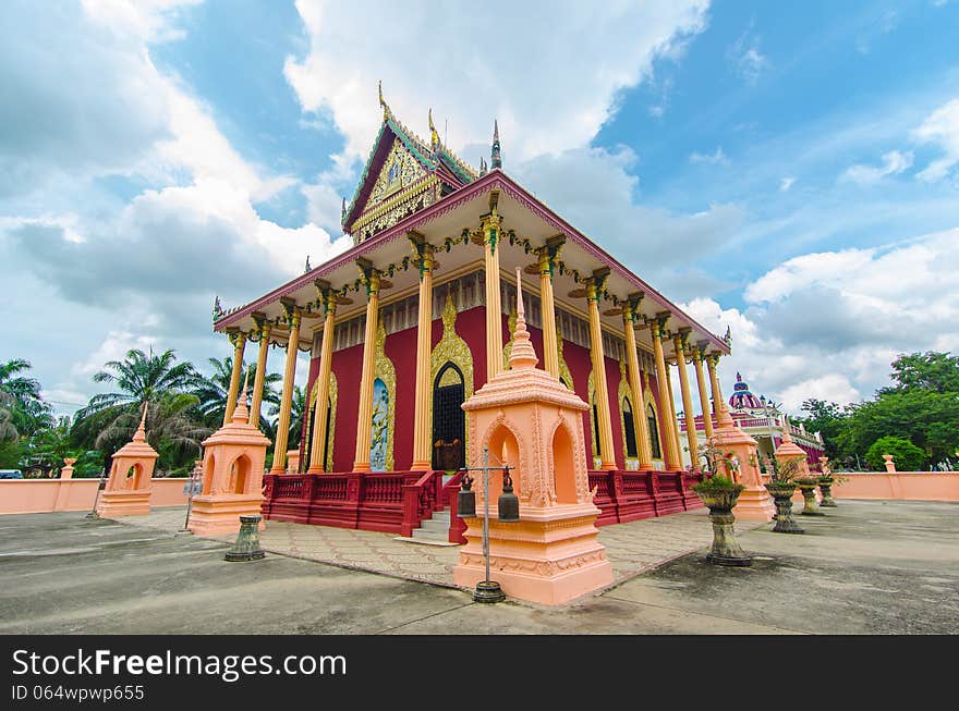 The Magnificent temple of Thailand. The Magnificent temple of Thailand