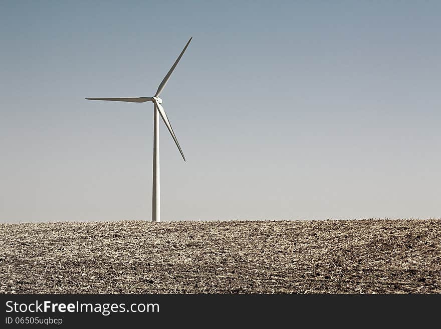 Lone Wind Turbine