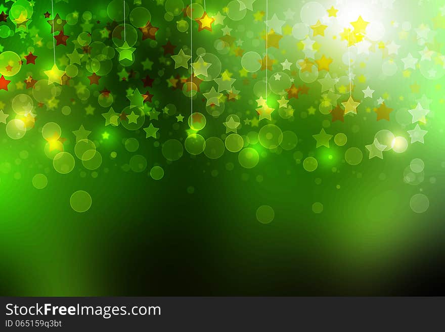 Abstract star light background, seasoning background