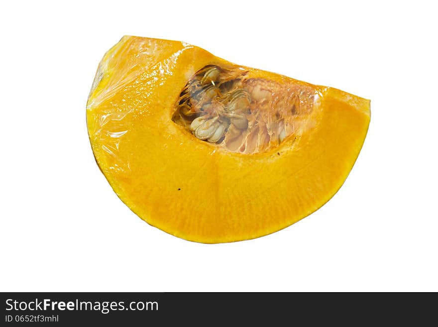 Kent pumpkins are a popular variety also known as pumpkins. They have ribbed green skin covered with yellow flecks. I