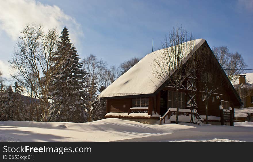 Chilly outside but homly and warm inside the house. Chilly outside but homly and warm inside the house