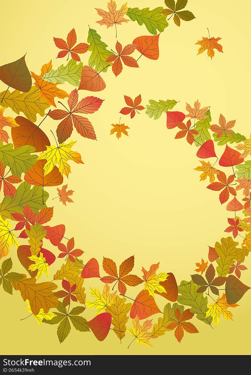 Abstract Autumn Background.