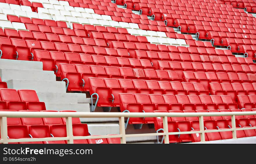 Chairs In The Stadium